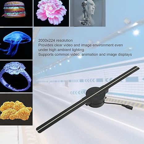 BowLift | 3D Hologram LED Fan Projector
