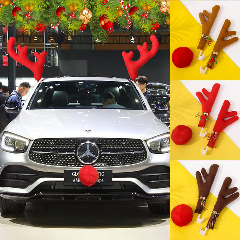 BowLift | Funny Christmas Car Antlers Decoration