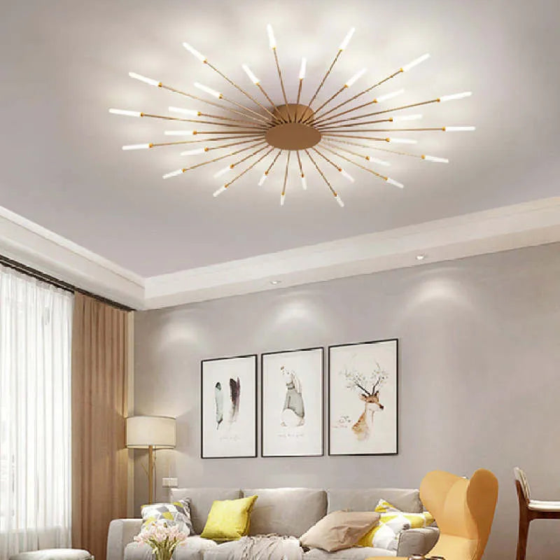 BowLift | Ceiling light modern metal LED chandelier