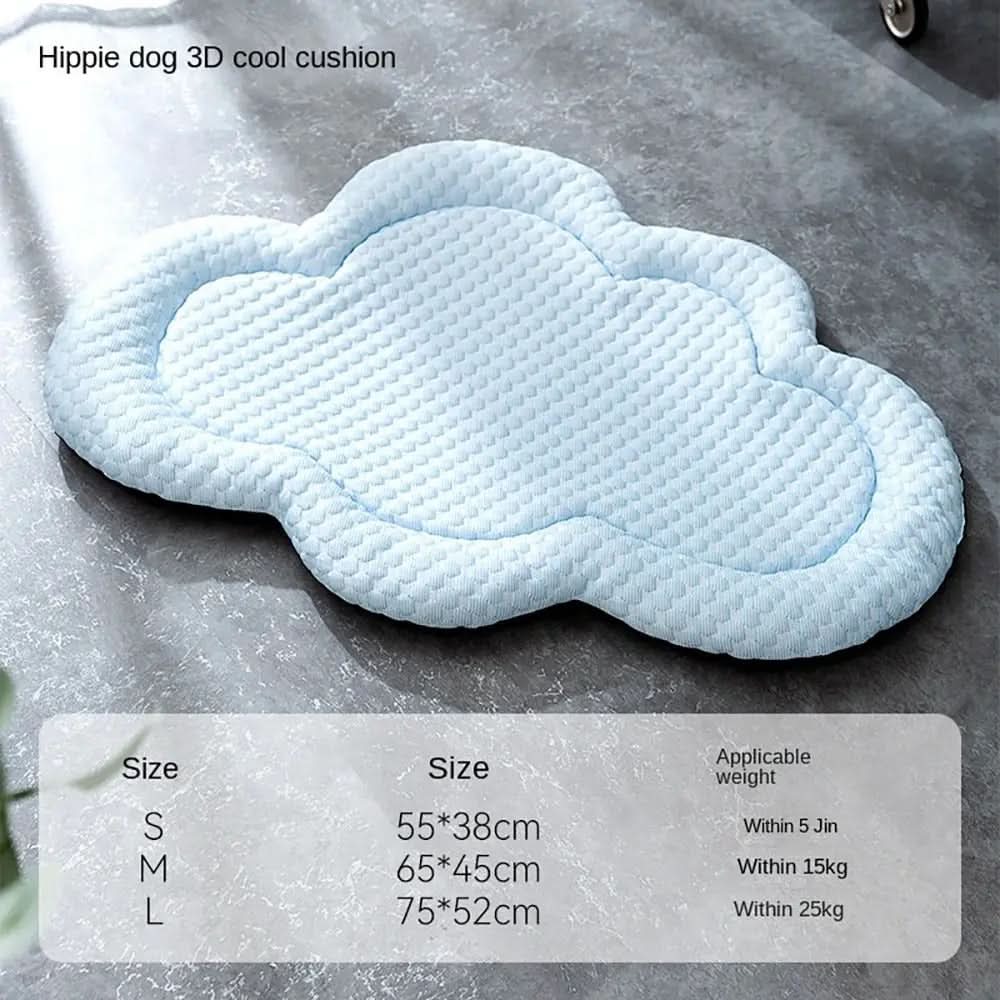 BowLift | Cooling Pet Mat in Cloud Shape for Summer Comfort