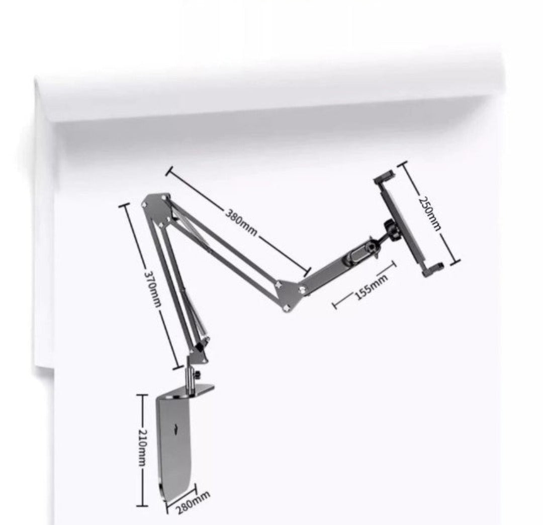 BowLift | Royaleva BedMate 360° Rotating Device Holder - Hands-Free Mobile & Tablet Stand
