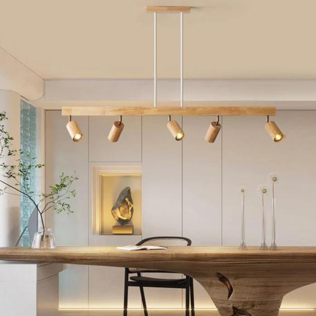 BowLift | Adjustable Wooden Ceiling Spotlight - EcoLux