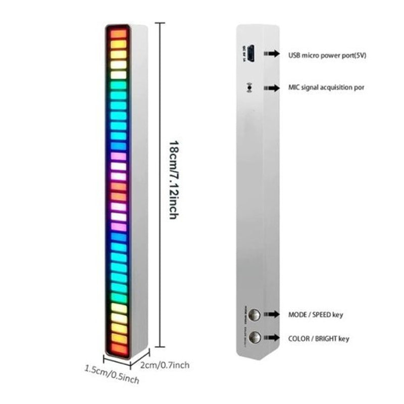 BowLift | Wireless Sound-Controlled RGB Light Bar