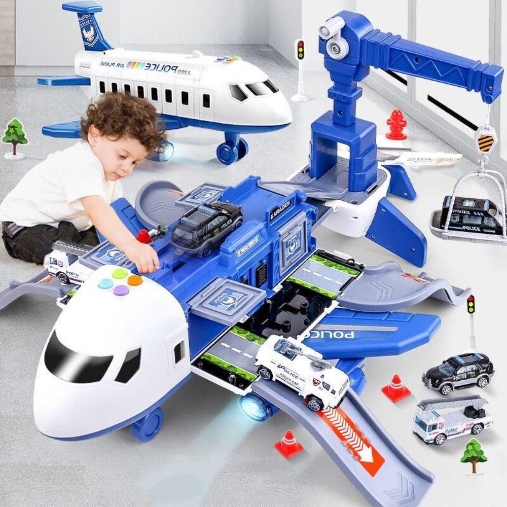 BowLift | ADVENTURE AIRPLANE & VEHICLE SET – Airplane Toy Set for Imaginative Kids