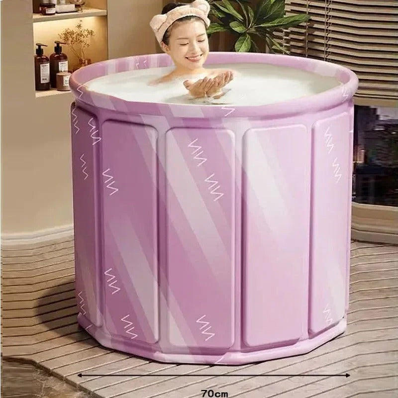 BowLift | FlexiBath Deluxe – Foldable Bath for Adults and Children with Heat Insulation
