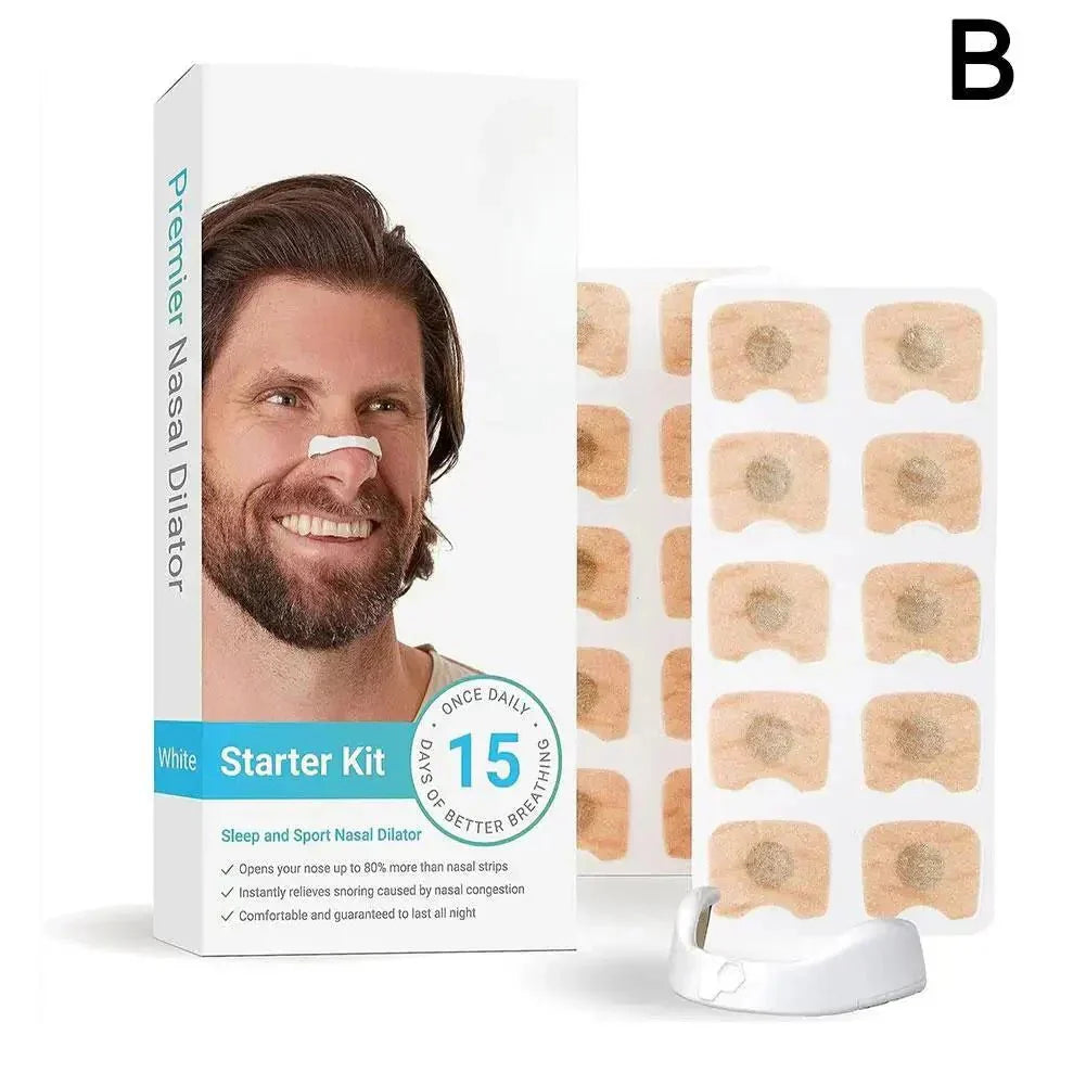 BowLift | Airflow Pro Magnetic Nasal Strips – Reusable Nasal Expander for Better Breathing, Snoring Relief, and Allergy Support