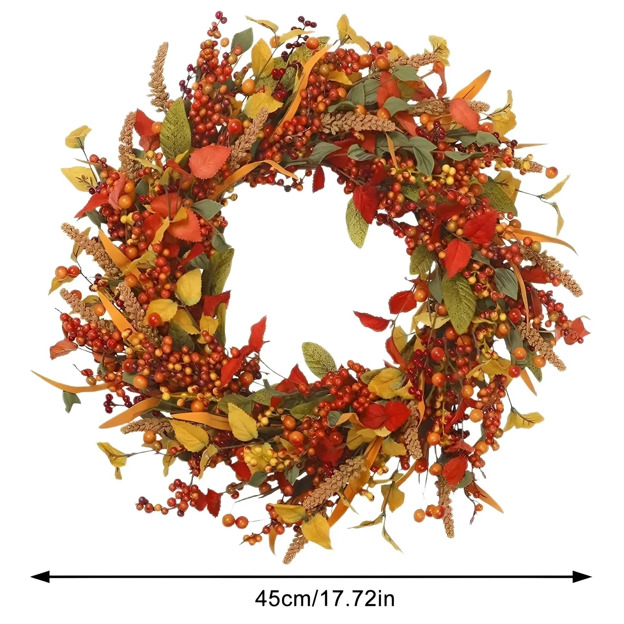 BowLift | AmberLeaf Autumn Rattan Wreath