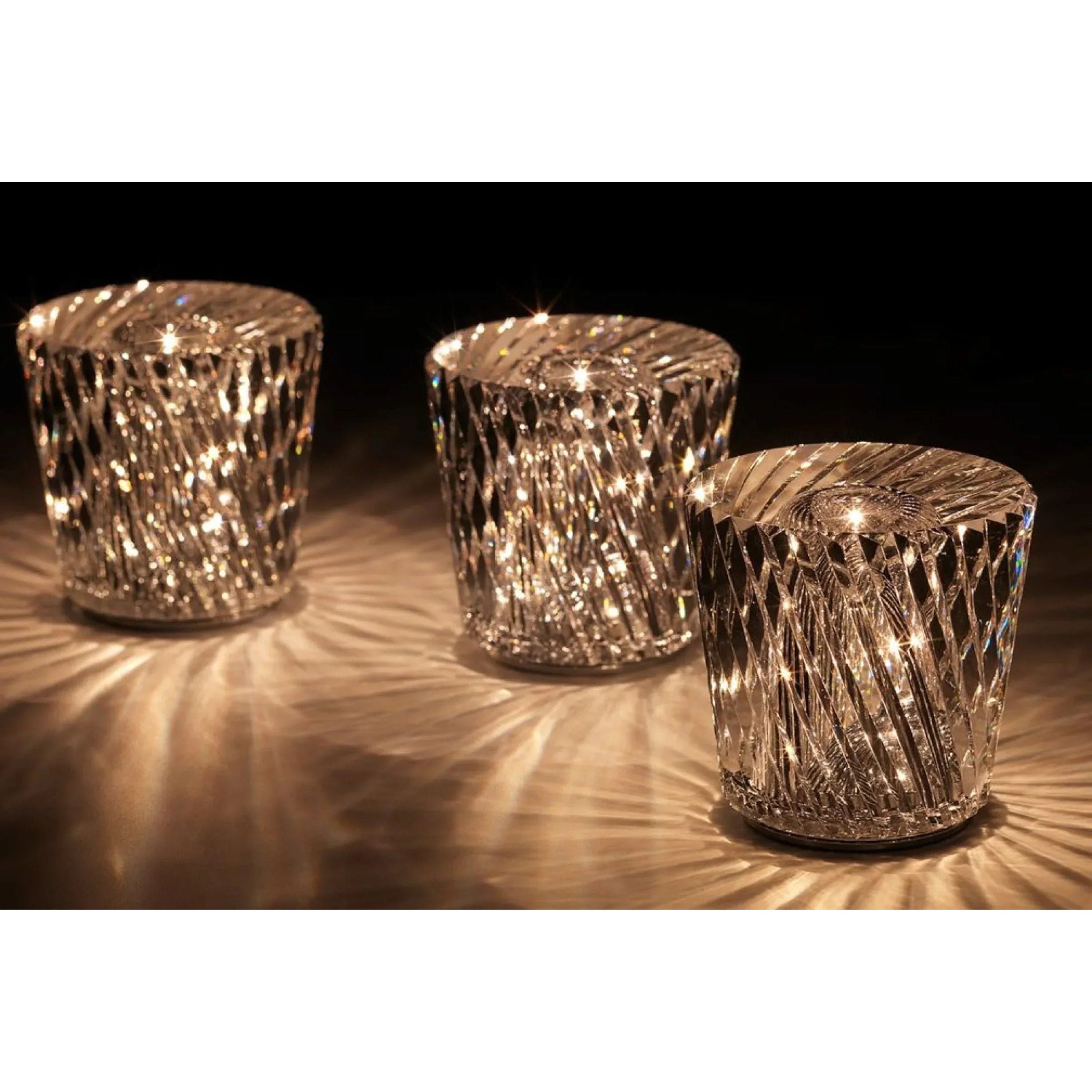 BowLift | Lamp - Luxury Diamond Crystal LED Rechargeable Table Lamp