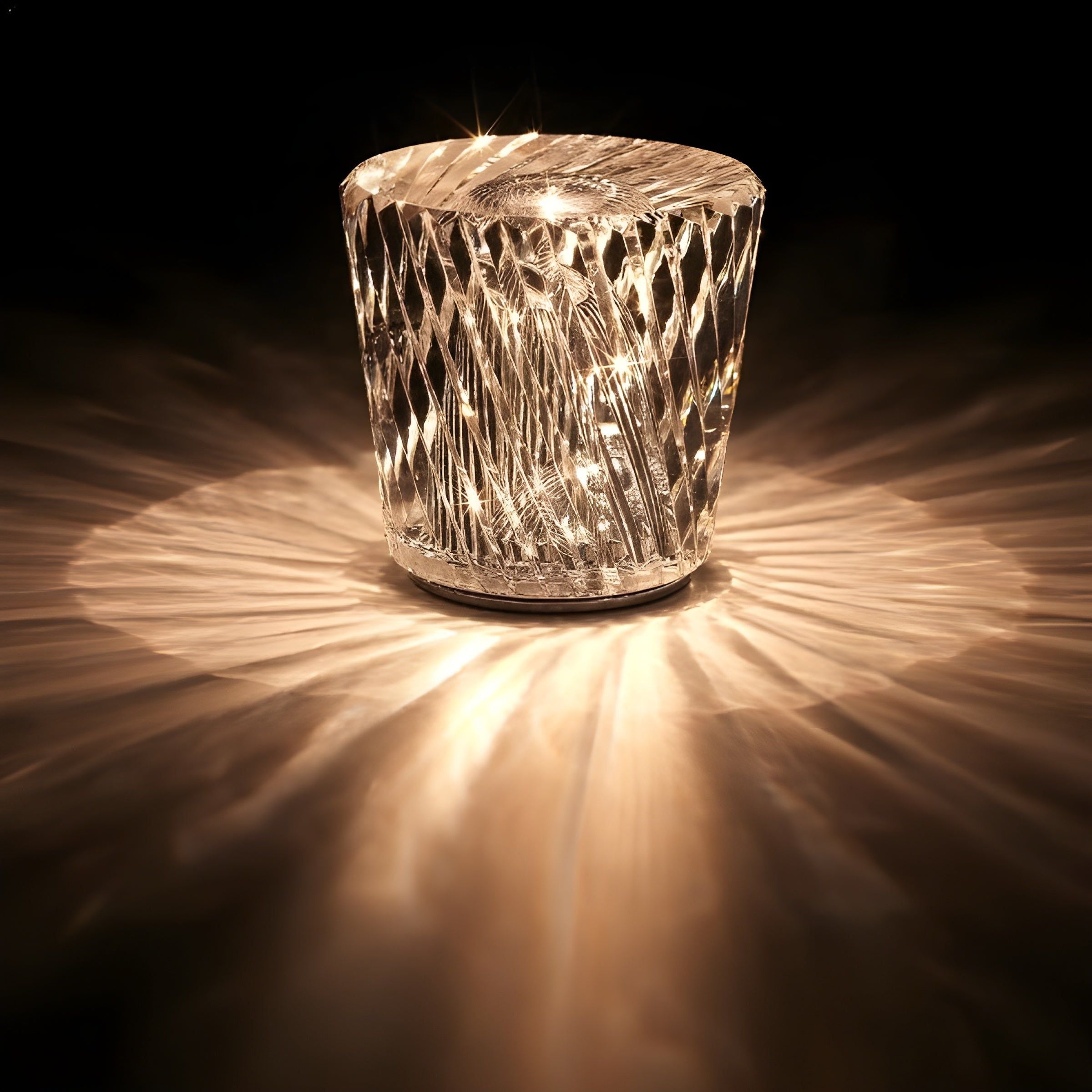 BowLift | Lamp - Luxury Diamond Crystal LED Rechargeable Table Lamp