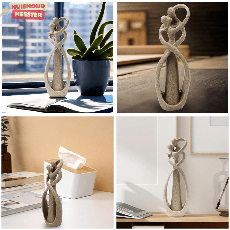 BowLift | Armonia Embrace Sculpture – Artistic Symbol of Love, Connection, and Timeless Elegance