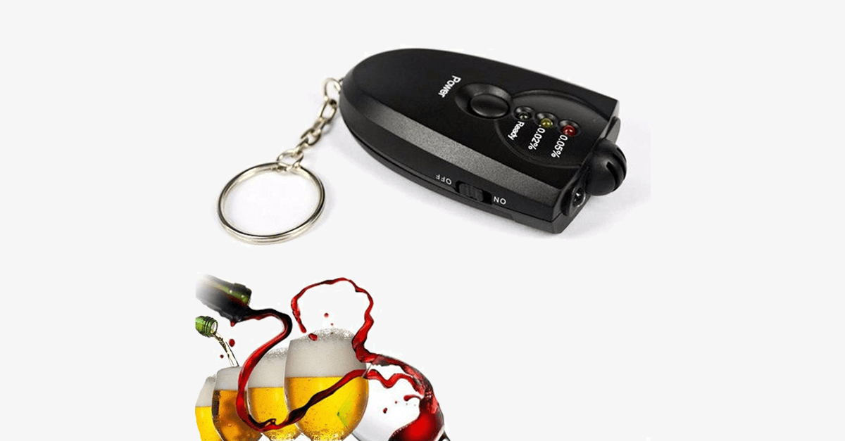 BowLift | Portable Alcohol Breath Alcohol Tester - Keep an eye on alcohol consumption!