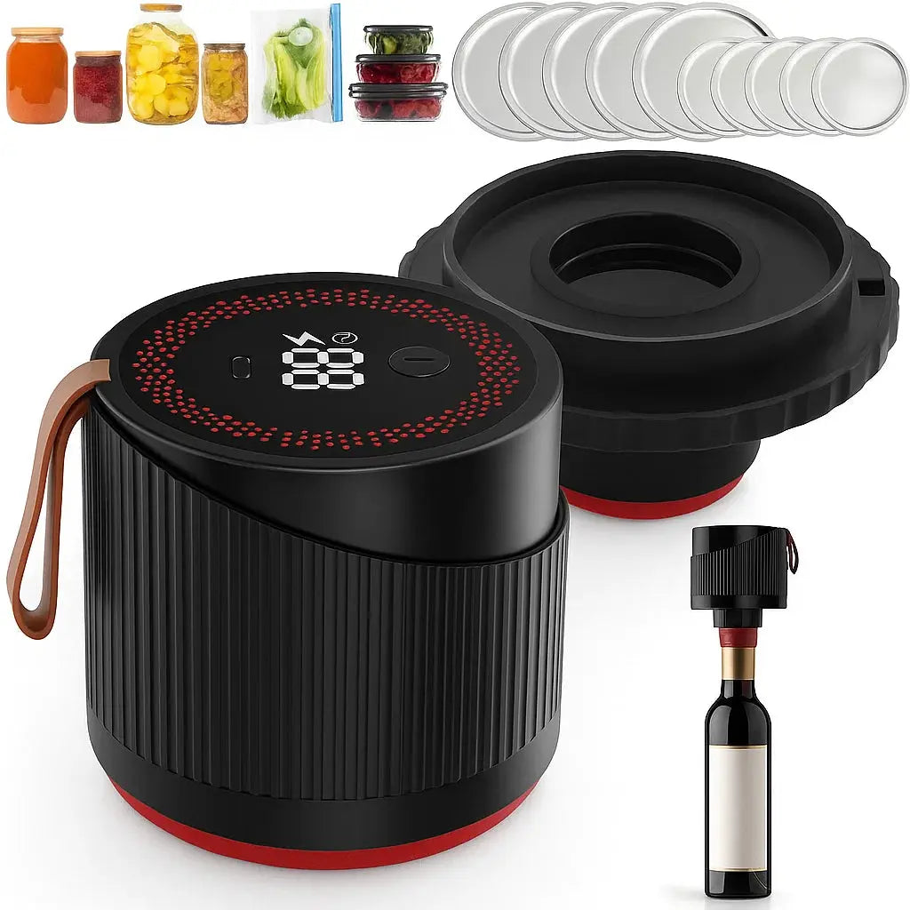 BowLift | Air-tight lid sealer — Mason jar closure with immediate sealing capability