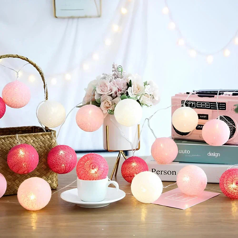 BowLift | Atmospheric Ball String Lights - LumaBreeze
