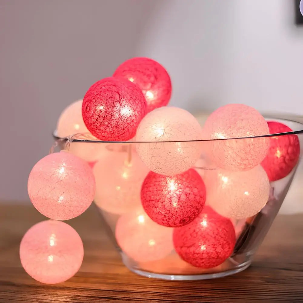 BowLift | Atmospheric Ball String Lights - LumaBreeze