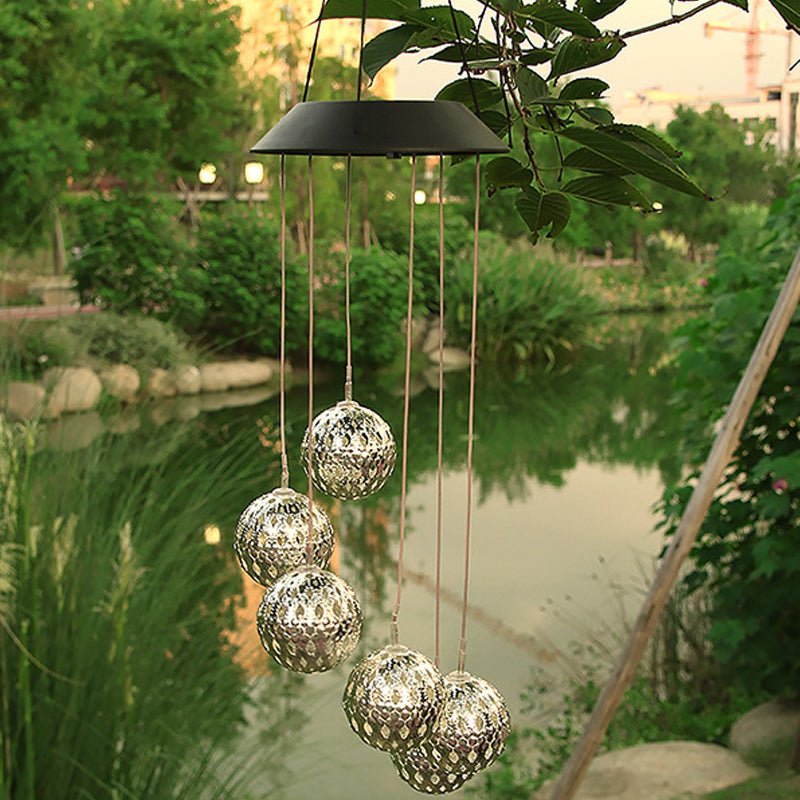 BowLift | AURABELL – Solar Wind Chime Outdoor Light for Eco-Friendly Garden Charm