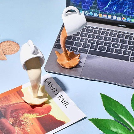 BowLift | Floating desktop decorative coffee cup ornaments