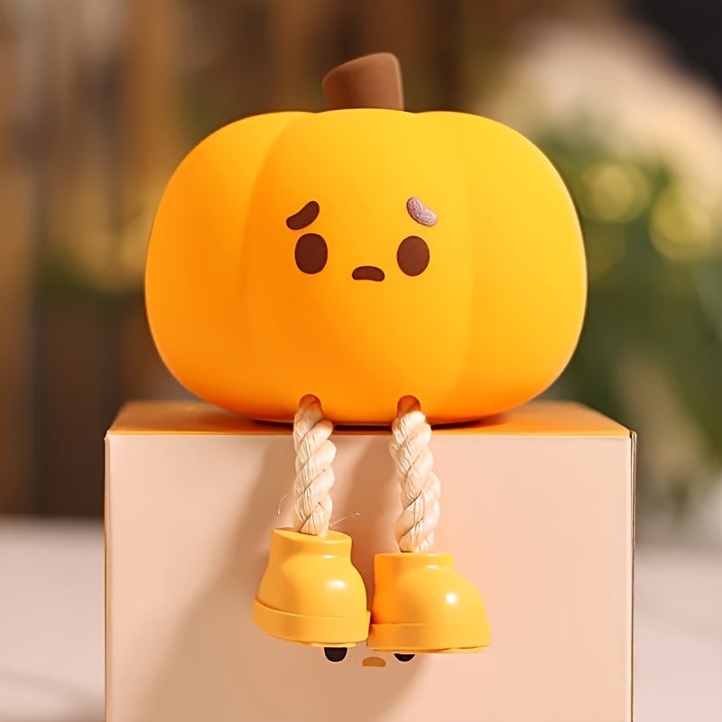 BowLift | LED night light in the shape of a pumpkin, USB rechargeable