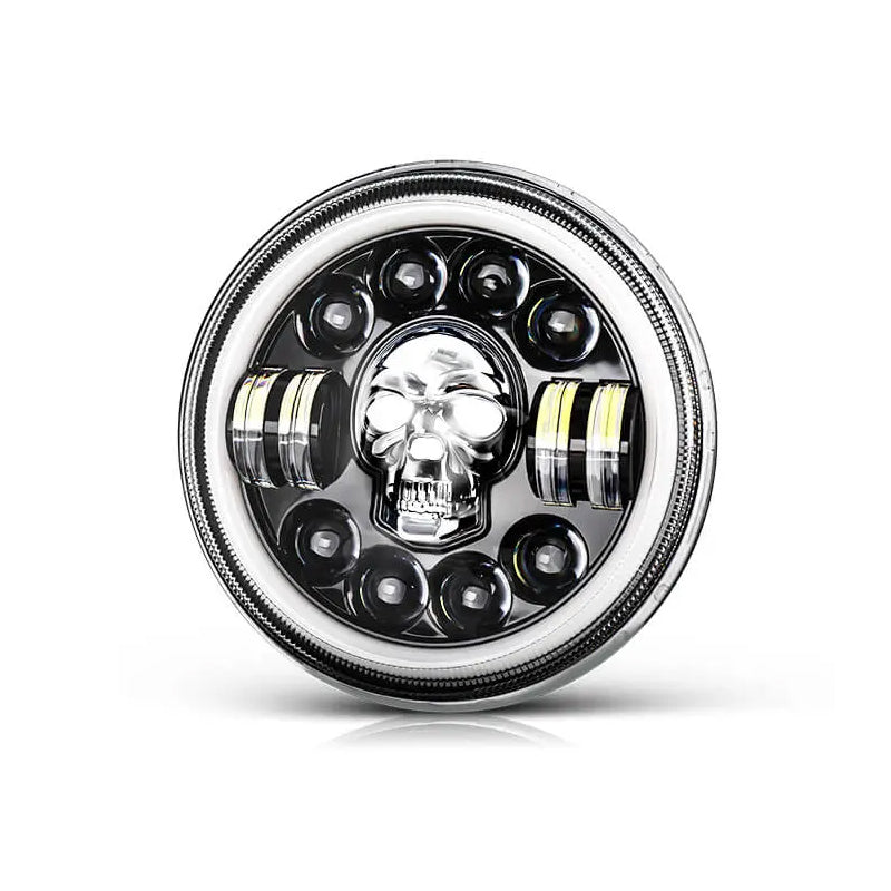 BowLift | 7 Inch Skull LED Headlight