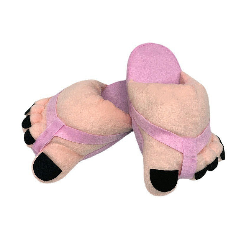 BowLift | Funny Foot Plush Novelty Slippers