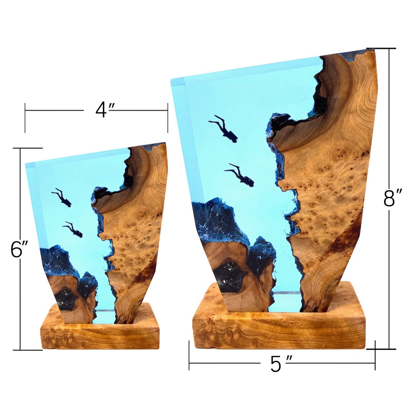 BowLift | Frendorf - Stylish Ocean Karst Diver Table Lamp for Your Home