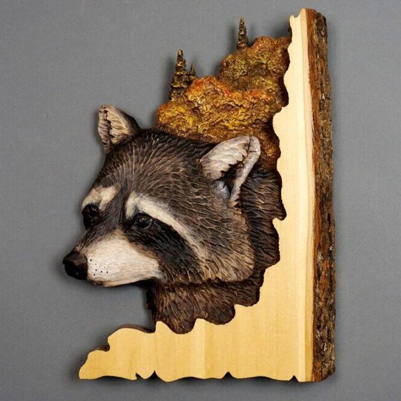 BowLift | Animal Carving Handcraft Wall Decoration