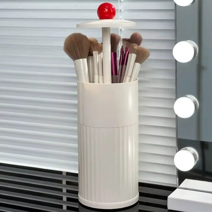 BowLift | Automatic Pop-Up Cylindrical Makeup Brush Organizer
