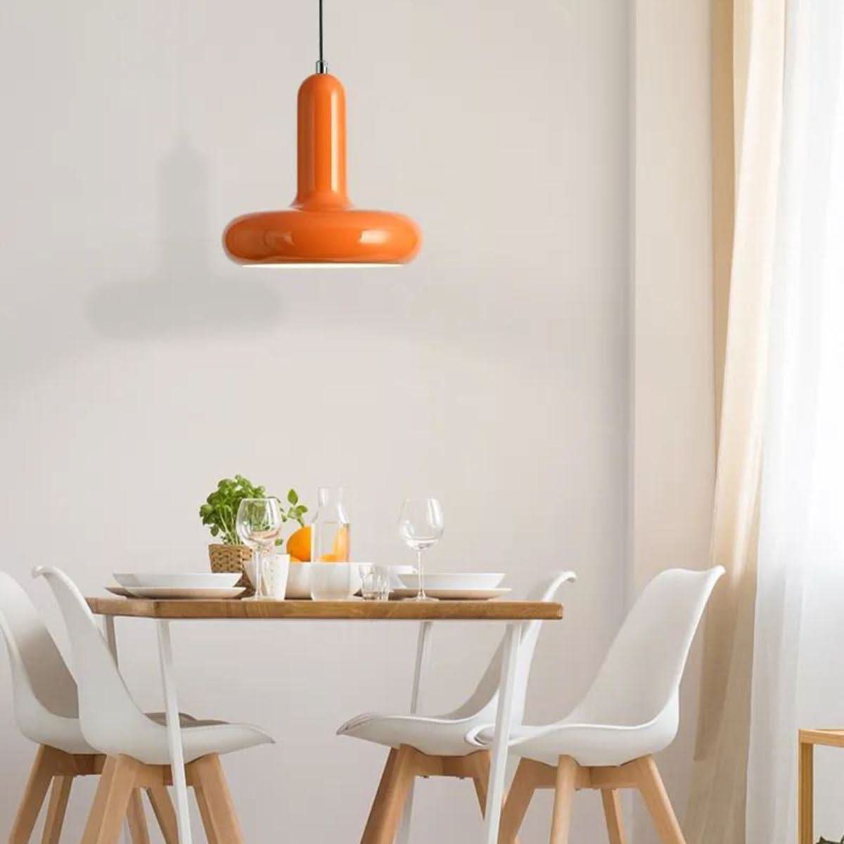 BowLift | Colorful Nordic Pendant Light – Adjustable LED Ceiling Fixture