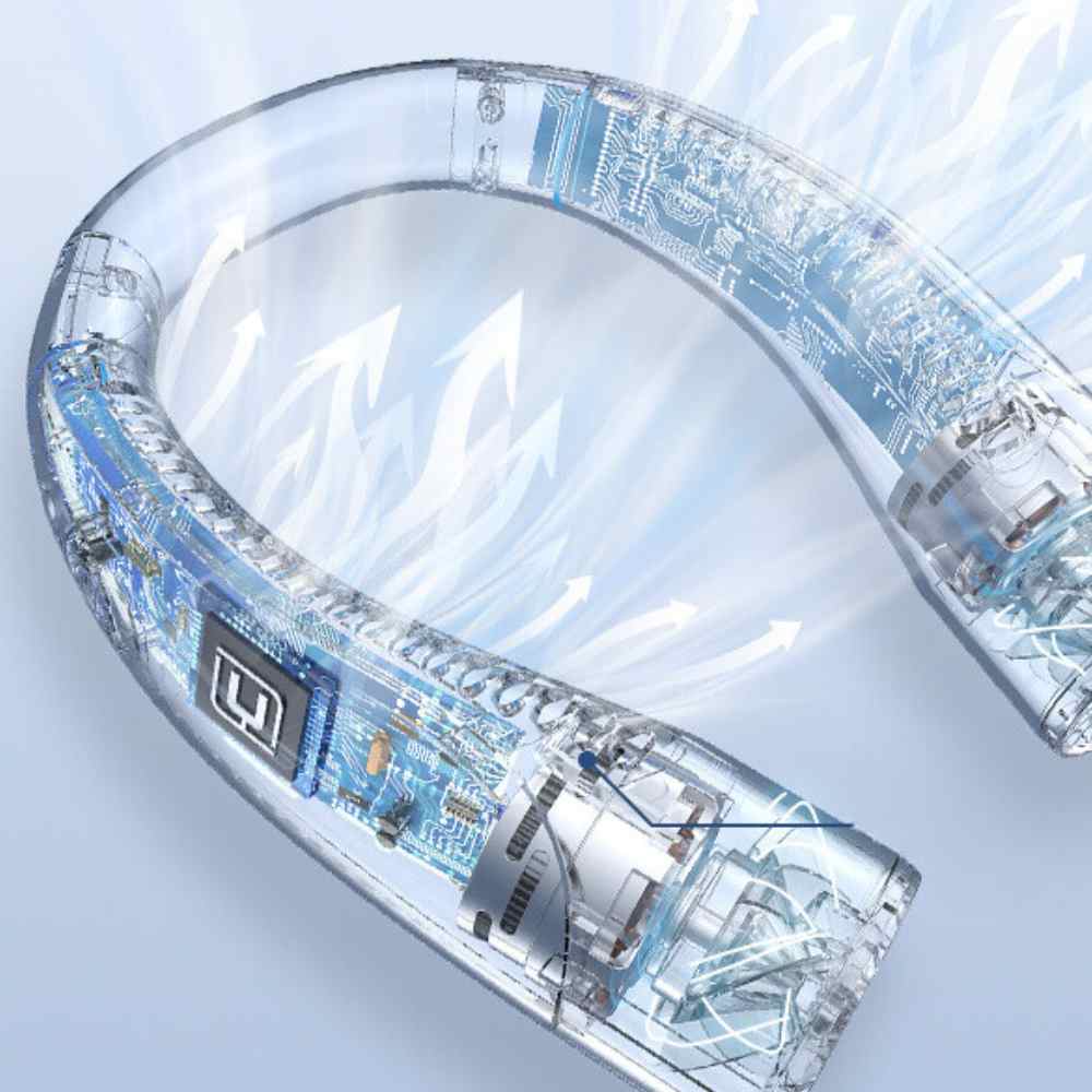 BowLift | Bladeless Neck Fan with 3 Speeds