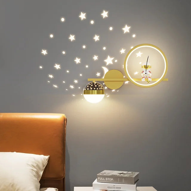 BowLift | BrightBuddy Modern Kids Wall Lamp