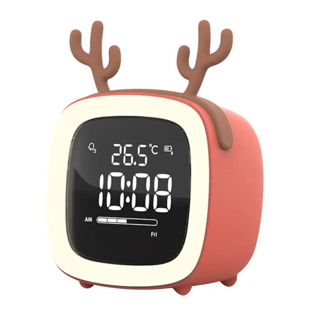 BowLift | BunnyGlow - LED Alarm Clock – Night Light with Digital Display & Timer