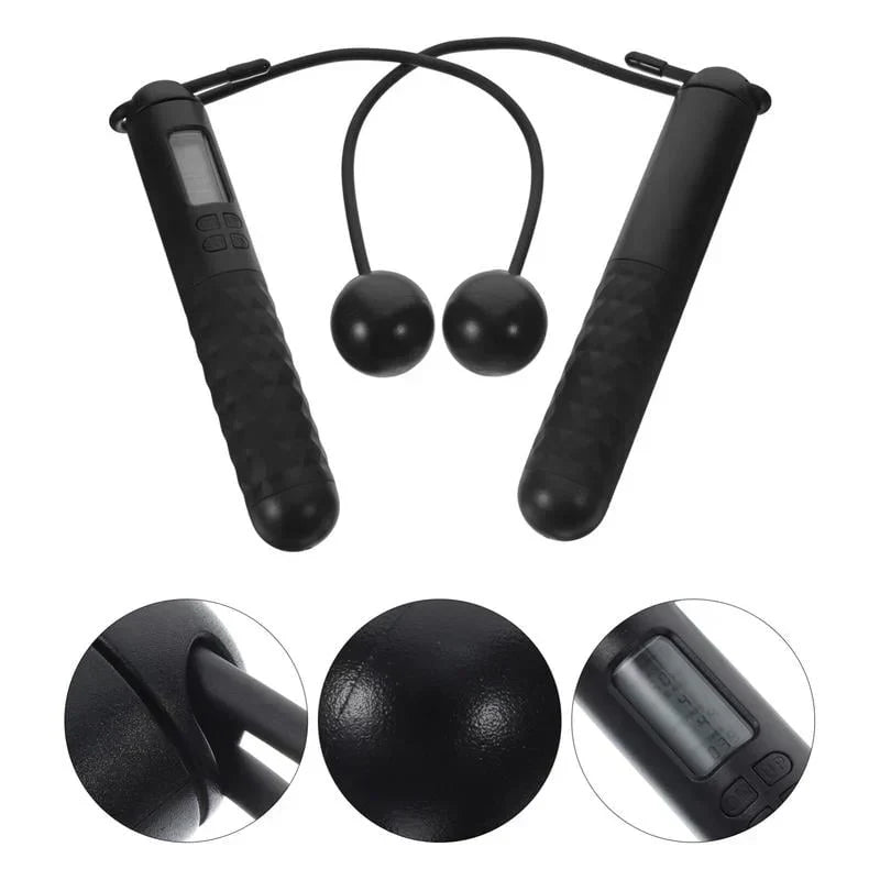 BowLift | Battery-operated skipping rope with counter and weight balls