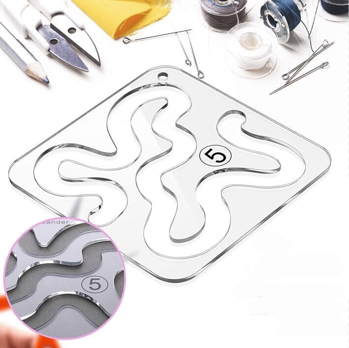 BowLift | Free-Motion Garment Ruler Set(12 PCS) -Hot