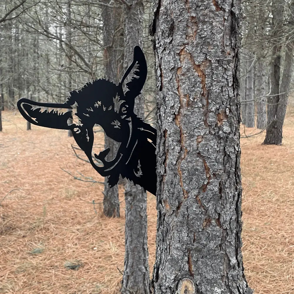 BowLift | Cheeky Metal Outdoor Wall Sign – Weather-resistant Wall Decoration