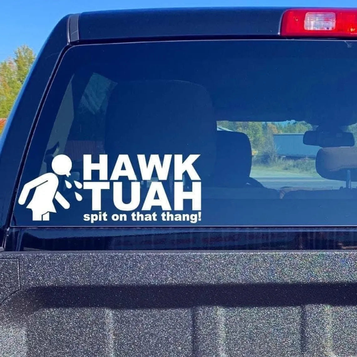 BowLift | Hawk Tuah Sticker | Spit on this thing car