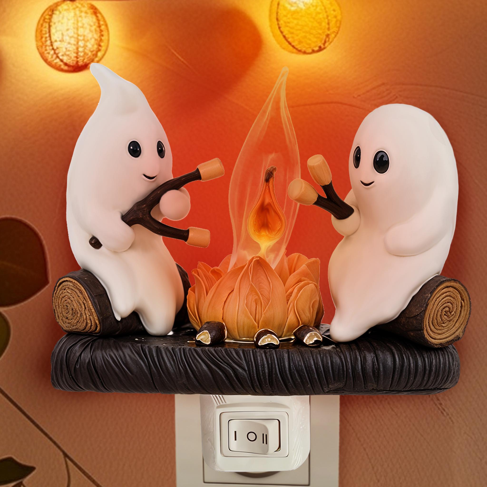 BowLift | Halloween Ghost Campfire Night Light