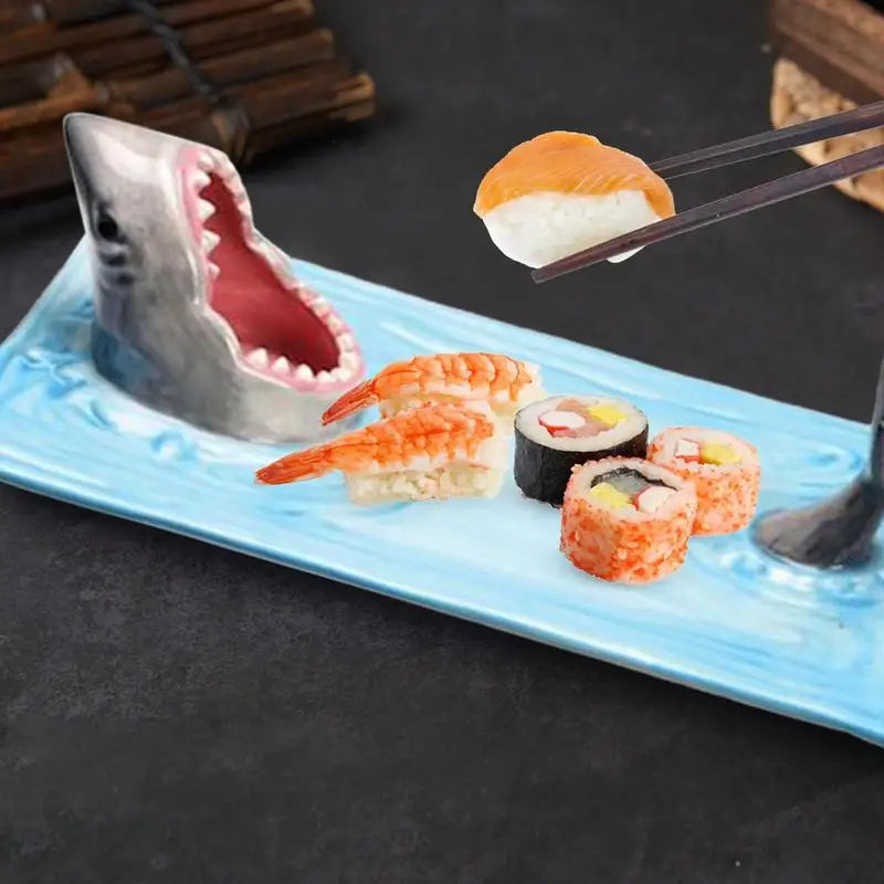 BowLift | Shark Bite Sushi Serving Platter