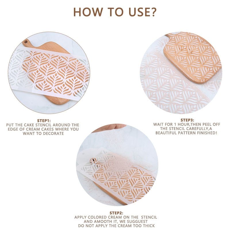 BowLift | Cake Decoration Stencil