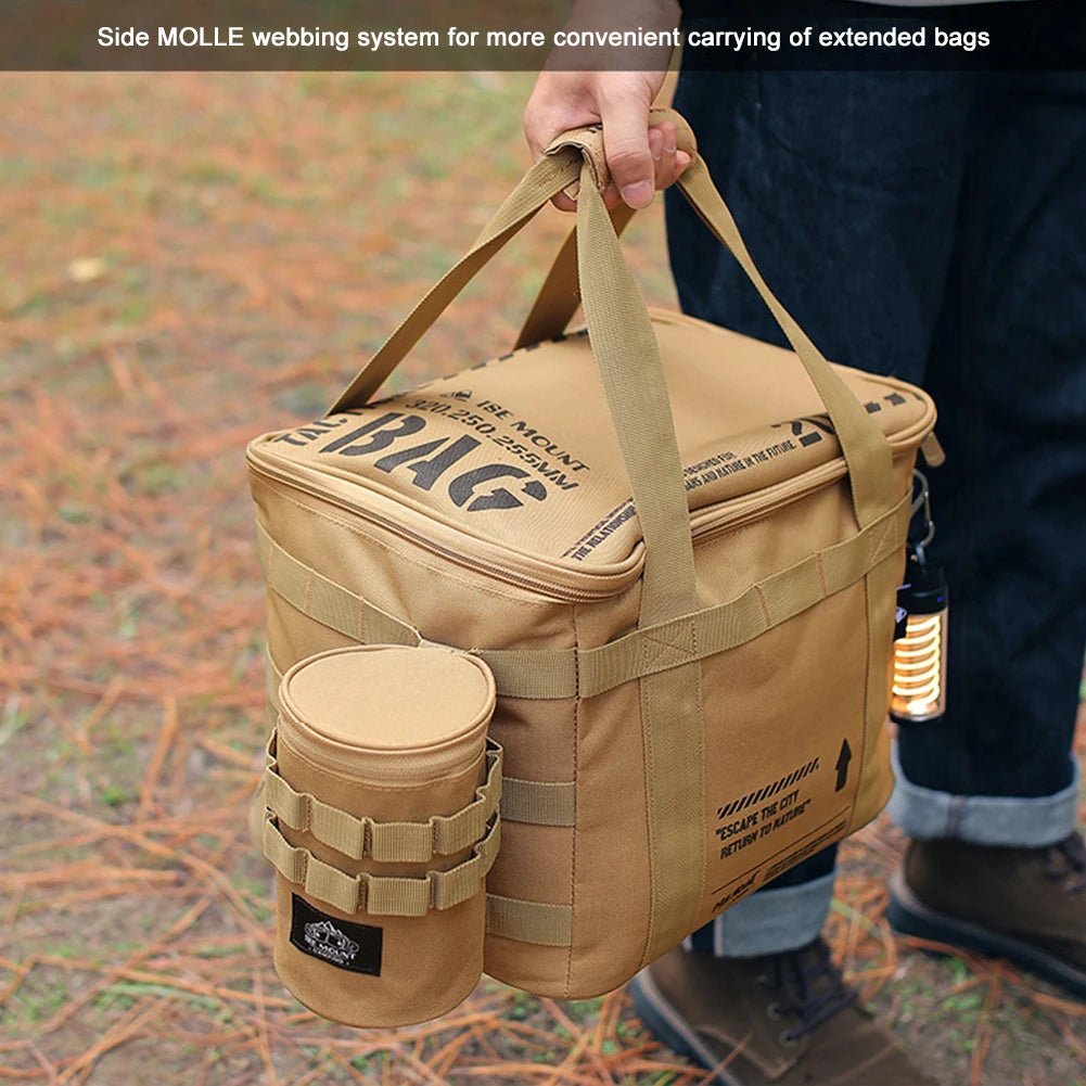 BowLift | CAMPHOLD – 20L Outdoor Organizer Bag for Travel & Camping