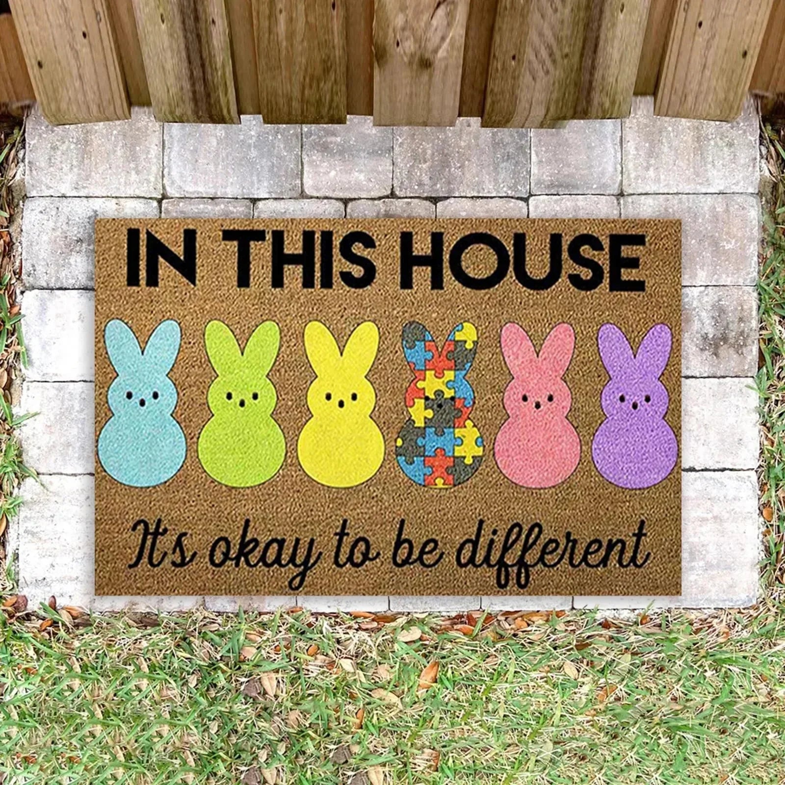 BowLift | Cartoon Bunny Rabbit Non-Slip Doormat