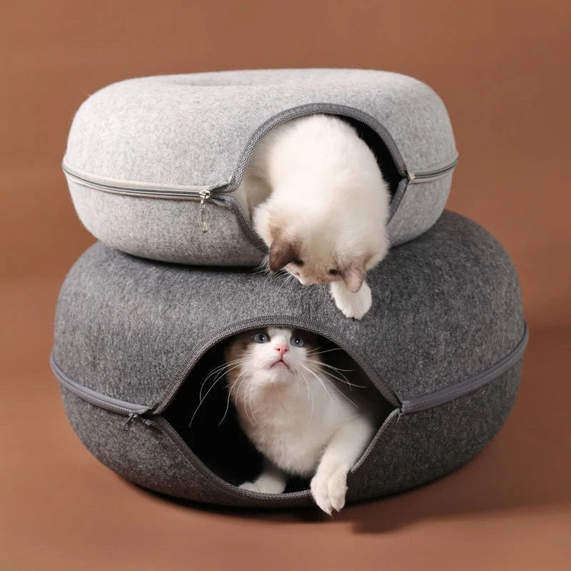 BowLift | Interactive Donut Cat Cave