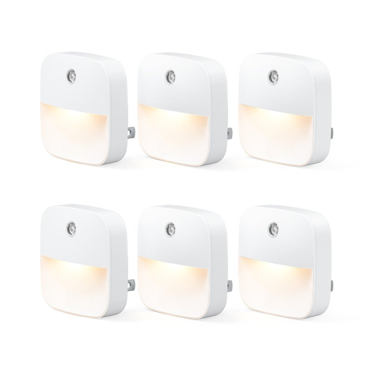 BowLift | Energy-saving socket night lights with auto sensor (6-pack)