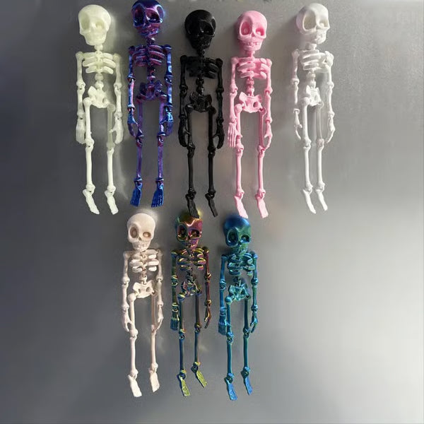 BowLift | 3D printed vintage skeleton magnetic figure
