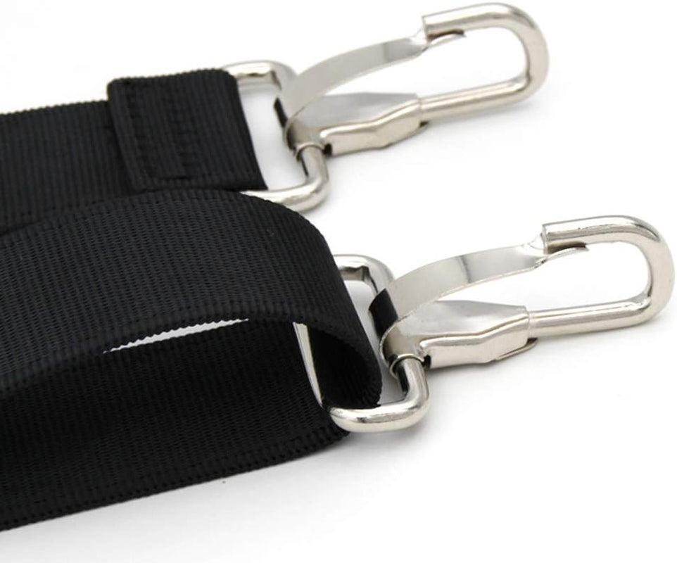 BowLift | 47 inch bag replacement shoulder strap | Padded & Adjustable - Perfect for travel bags, laptop bags, briefcases, camera bags, messenger bags, diaper bags & more (Black)