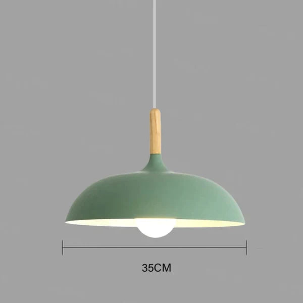 BowLift | Ceiling lamp in Scandinavian Oak - ScandiLuxe