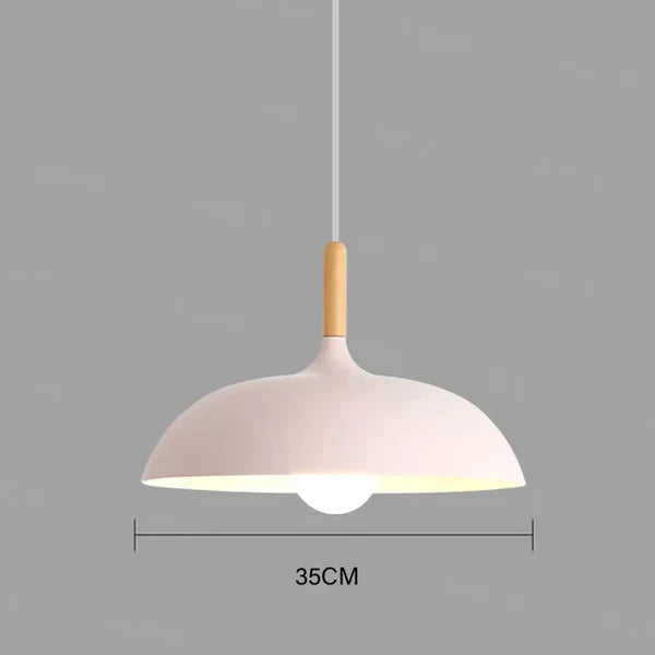 BowLift | Ceiling lamp in Scandinavian Oak - ScandiLuxe