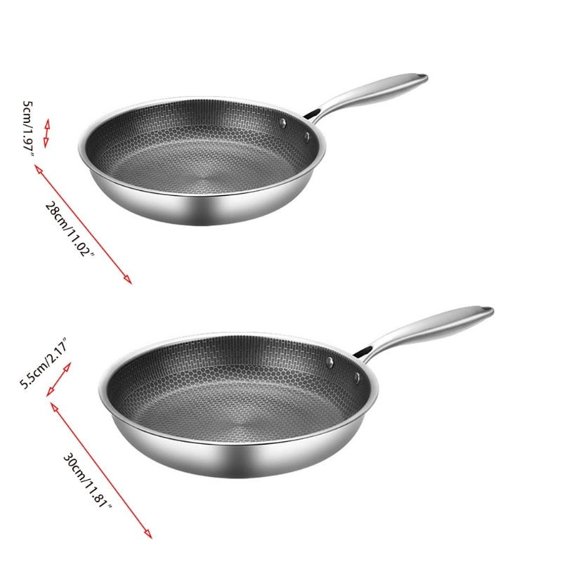 BowLift | ChefSteel Pan – Stainless Steel Non-Stick Frying Pan for Effortless Cooking