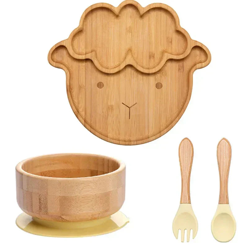BowLift | Children's Tableware Set with Suction Cup - EcoFeast