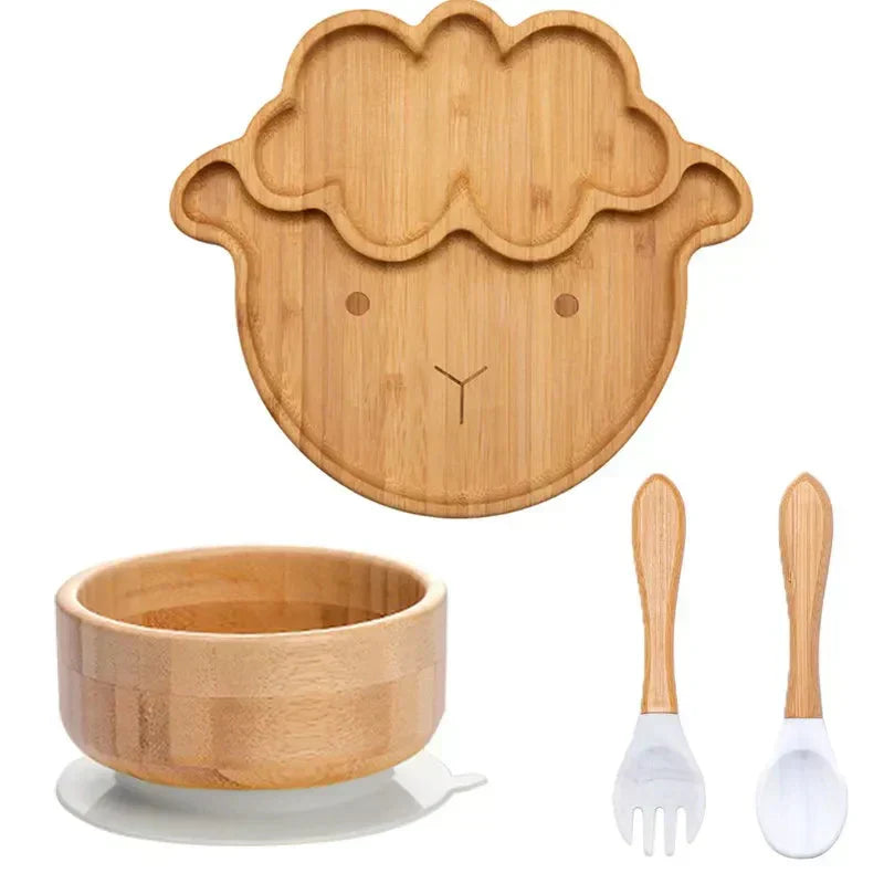 BowLift | Children's Tableware Set with Suction Cup - EcoFeast