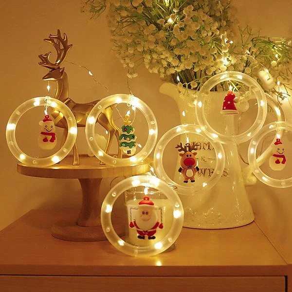 BowLift | Christmas Lights LED Holiday Light - LED Light Fairy Curtain String Lights