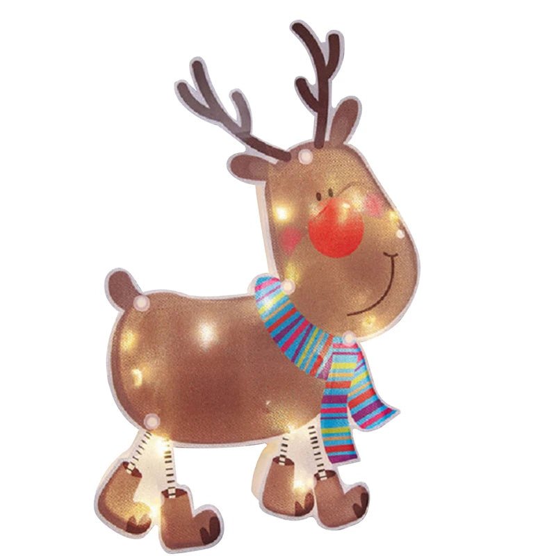 BowLift | Christmas Window Hanging Lights - Battery Operated Christmas Lighted Decorations